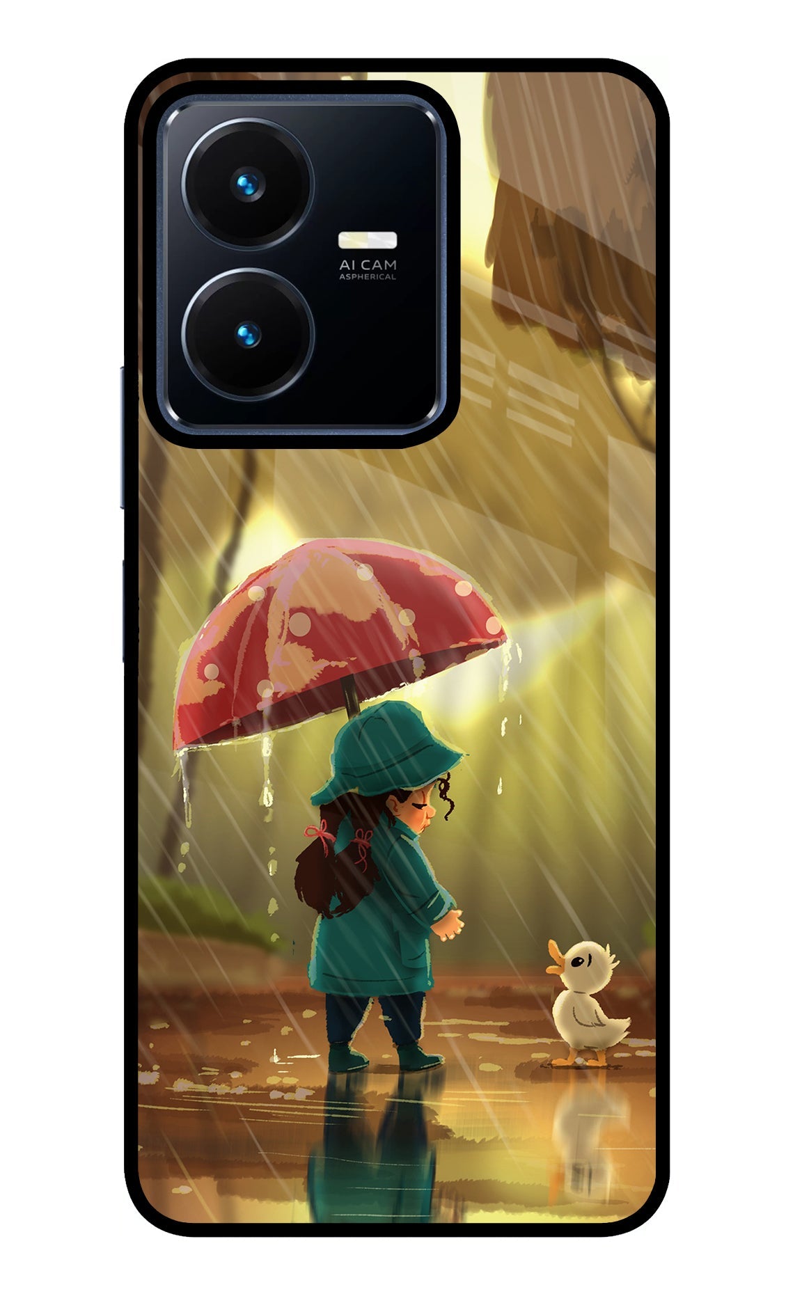 Rainy Day Vivo Y22 Back Cover