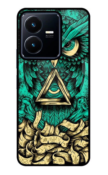 Green Owl Vivo Y22 Back Cover