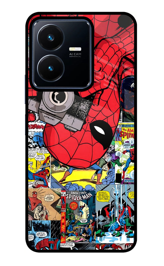 Spider Man Vivo Y22 Back Cover