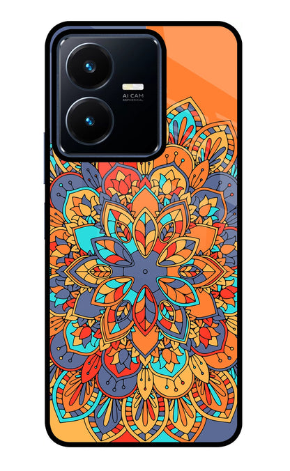 Color Mandala Vivo Y22 Back Cover