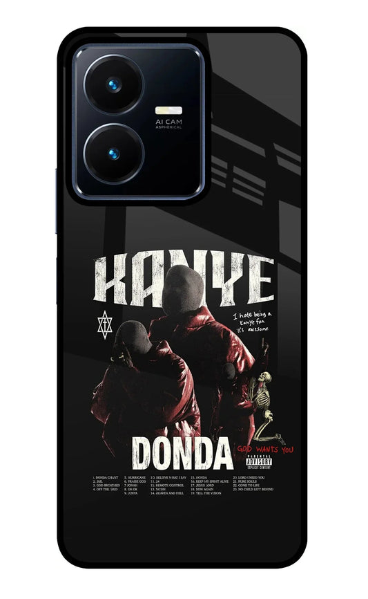 Donda Kanye West Vivo Y22 Glass Case