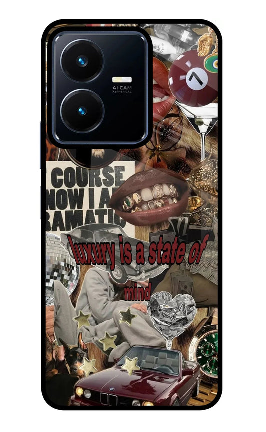 Luxury Vivo Y22 Glass Case