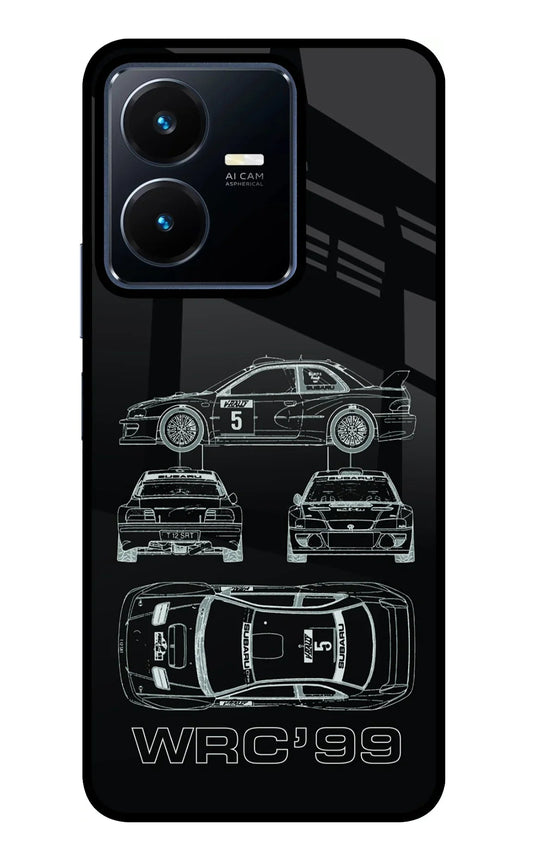 WRC'99 Vivo Y22 Glass Case