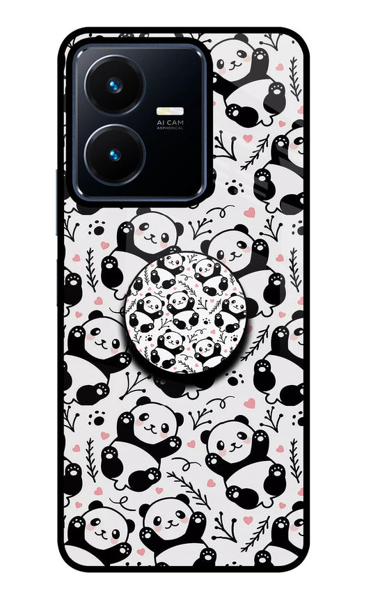 Cute Panda Vivo Y22 Pop Case