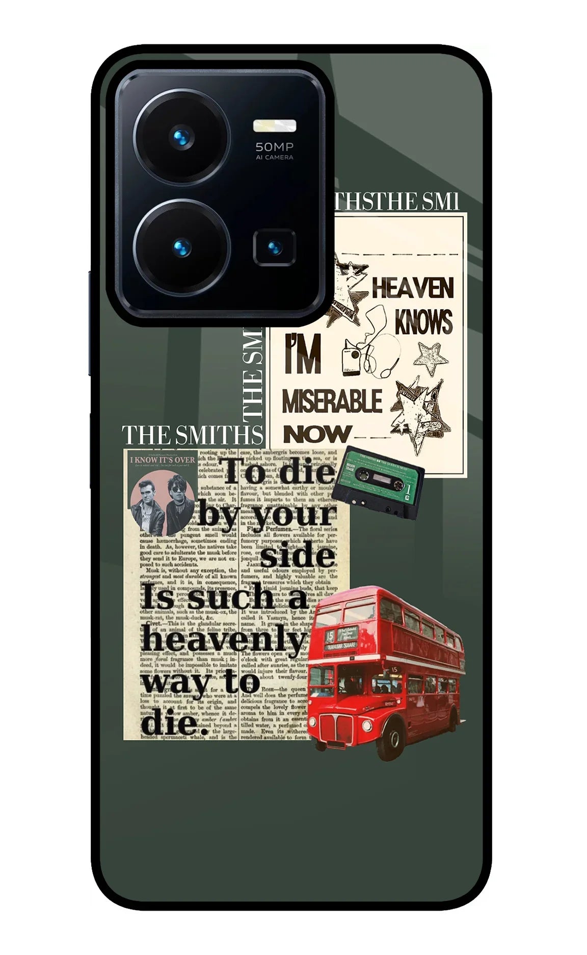 The Smiths Vivo Y35 Glass Case