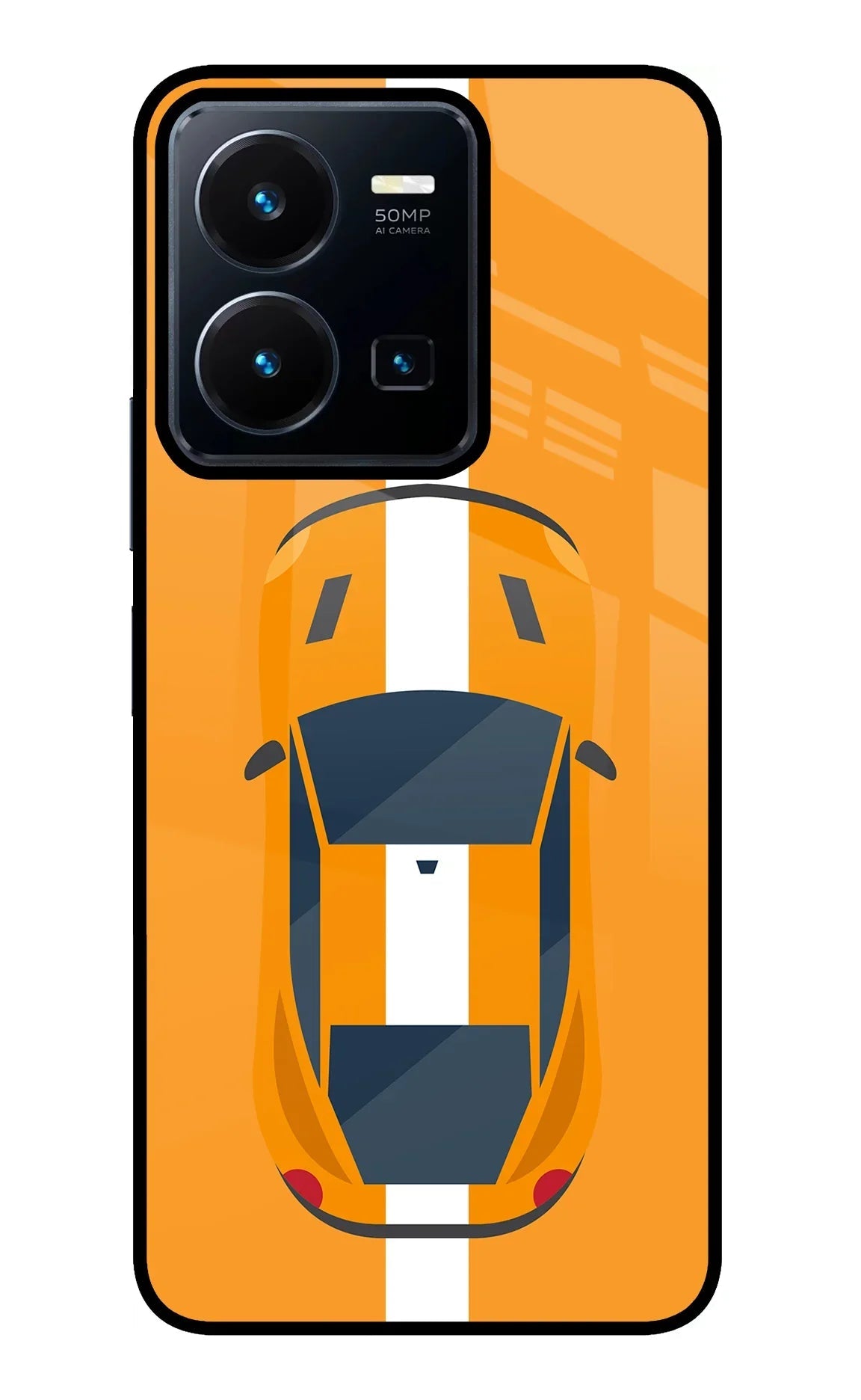 Highway Pursuit Vivo Y35 Glass Case