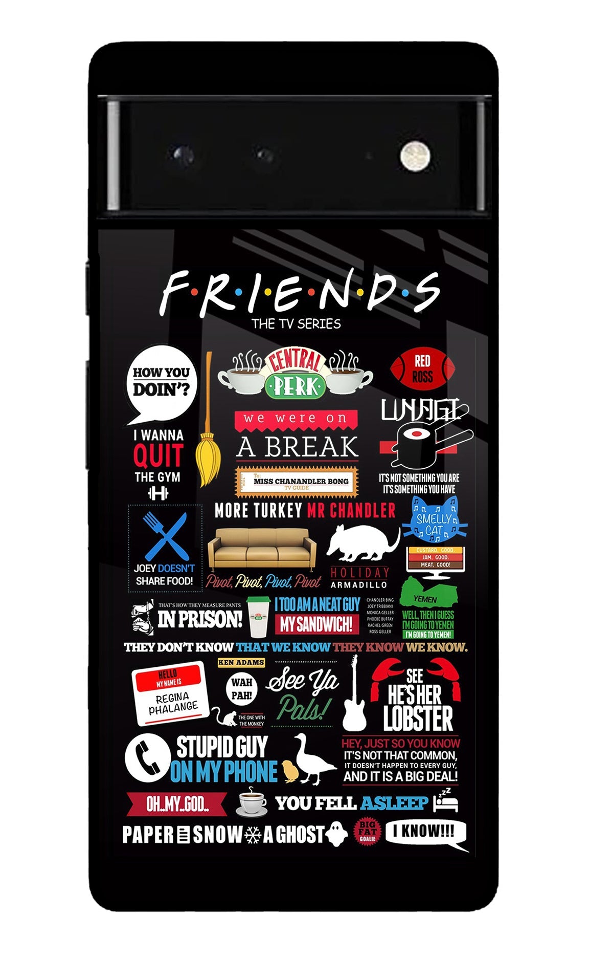 FRIENDS Google Pixel 6 Back Cover