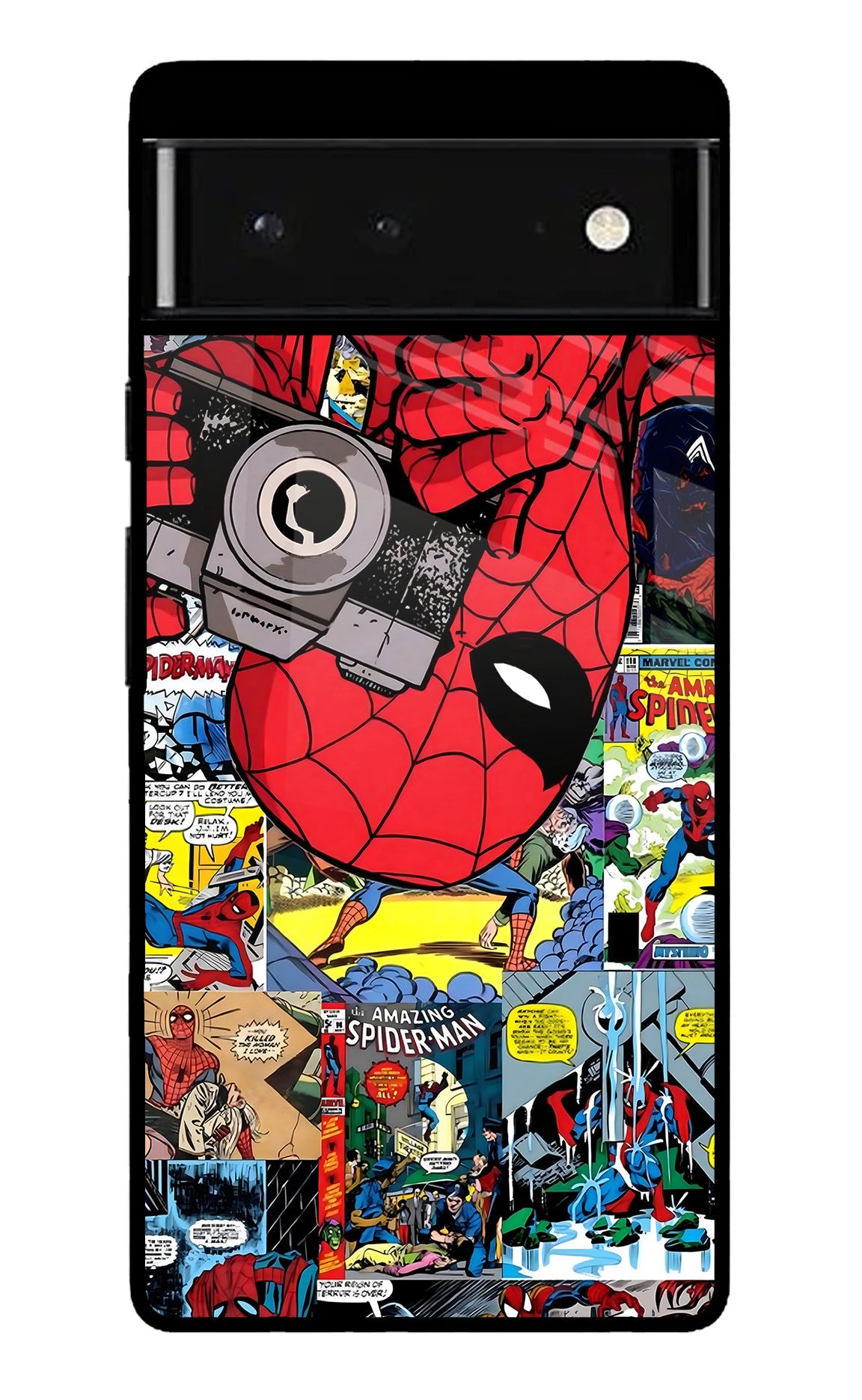 Spider Man Google Pixel 6 Back Cover