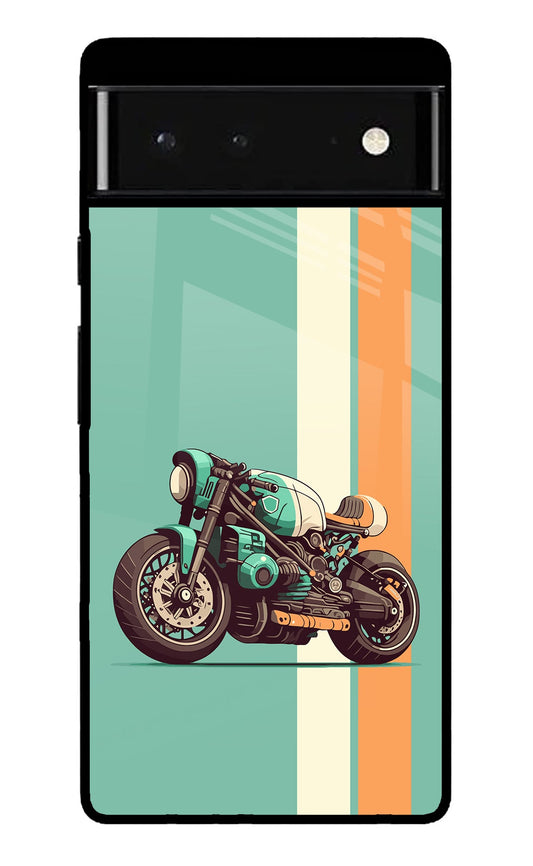 Striped Moto Drift Google Pixel 6 Back Cover