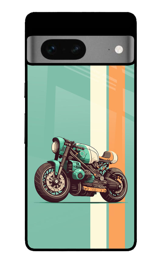 Striped Moto Drift Google Pixel 7 Back Cover