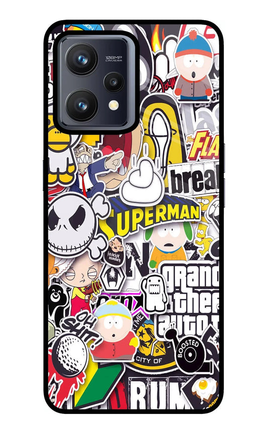 Sticker Bomb Realme 9 4G Back Cover