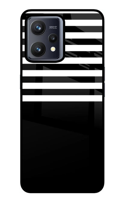 Black and White Print Realme 9 4G Back Cover