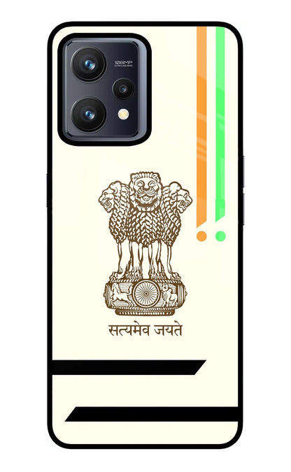 Satyamev Jayate Brown Logo Realme 9 4G Back Cover