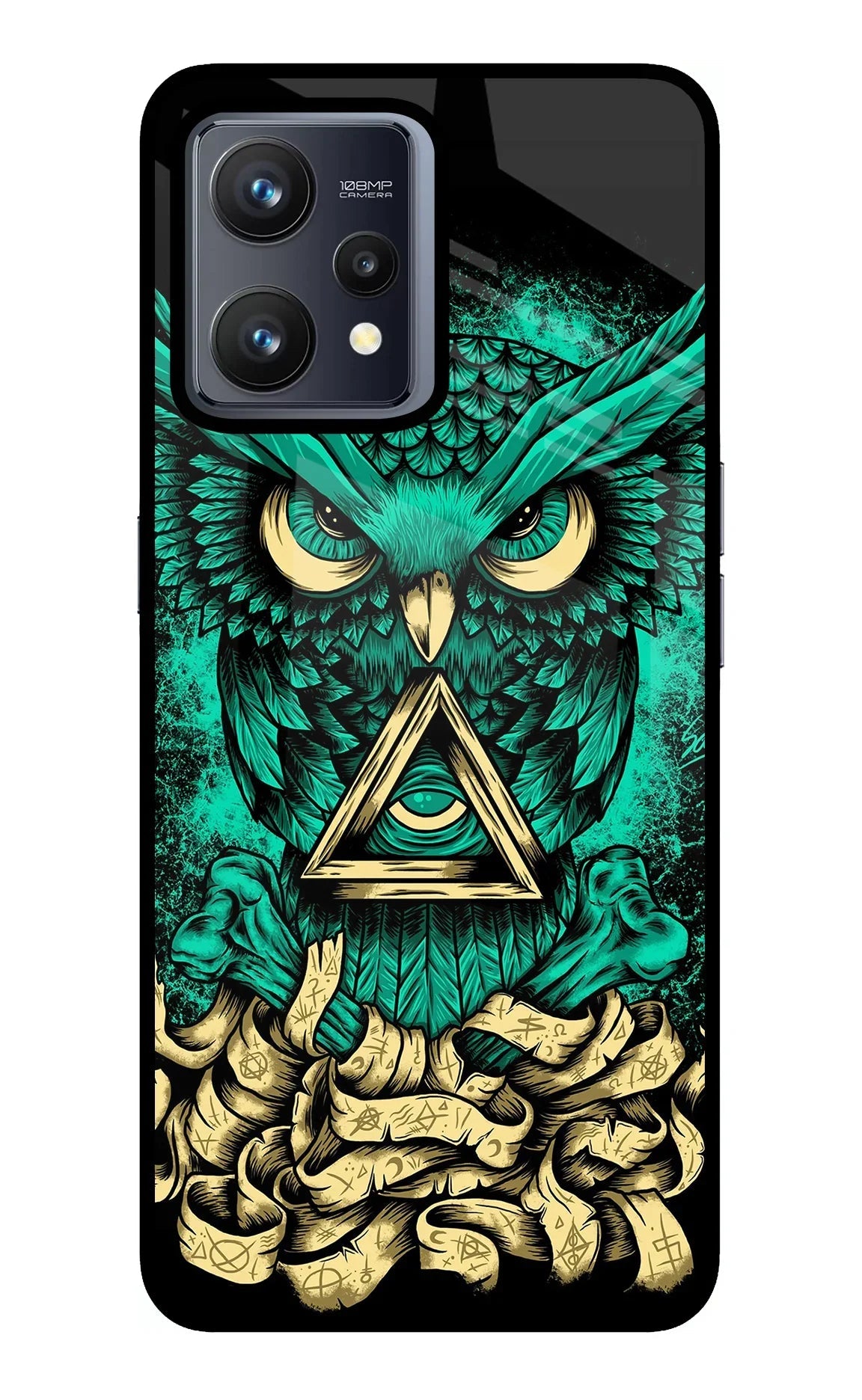 Green Owl Realme 9 4G Back Cover