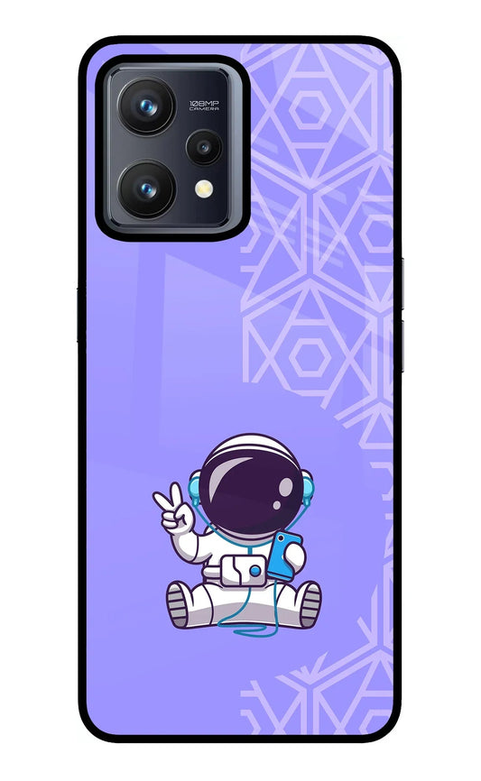 Cute Astronaut Chilling Realme 9 4G Back Cover