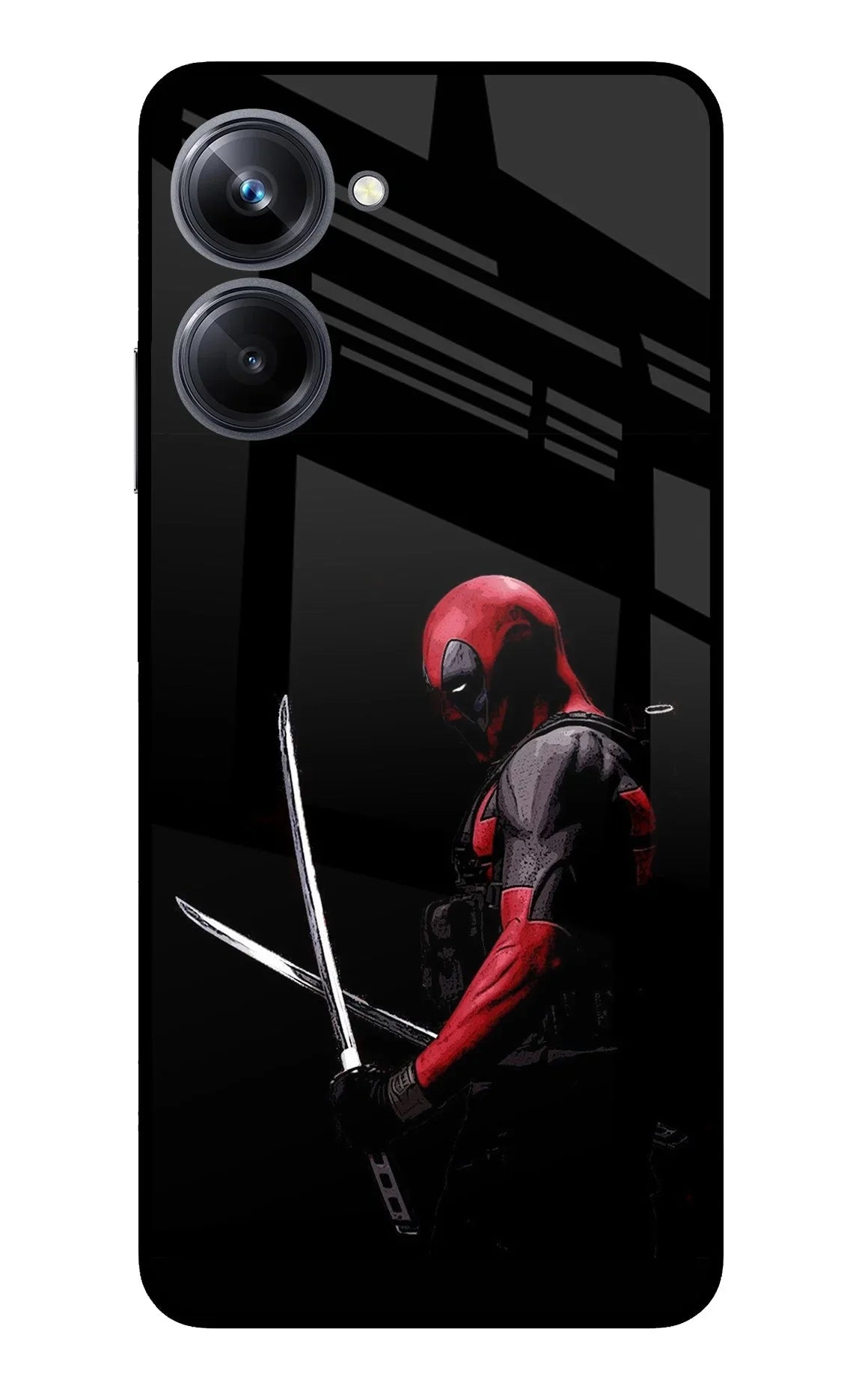 Deadpool Realme 10 Pro 5G Glass Case