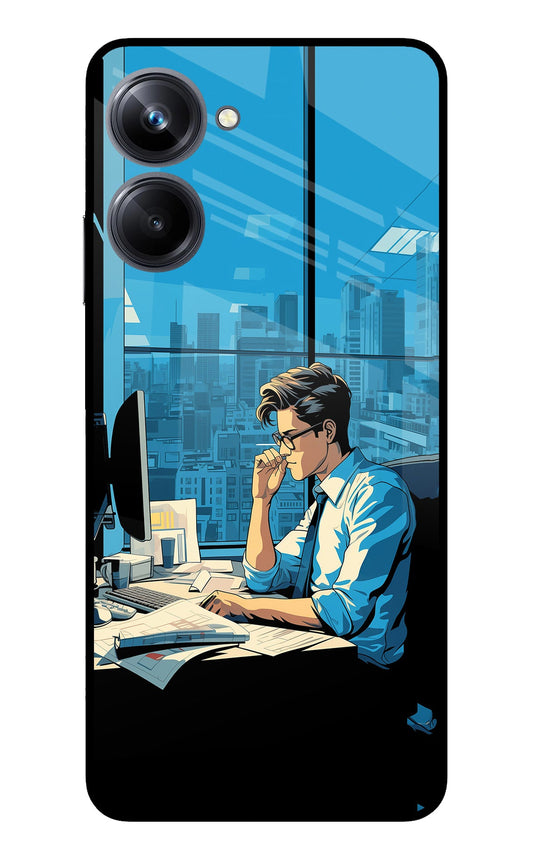 Focused Hustler (AI Generated) Realme 10 Pro 5G Glass Case