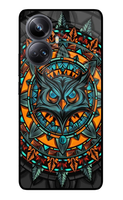 Angry Owl Art Realme 10 Pro+ 5G Back Cover