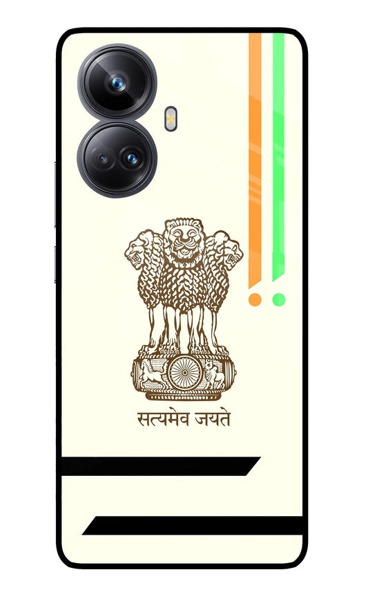 Satyamev Jayate Brown Logo Realme 10 Pro+ 5G Back Cover