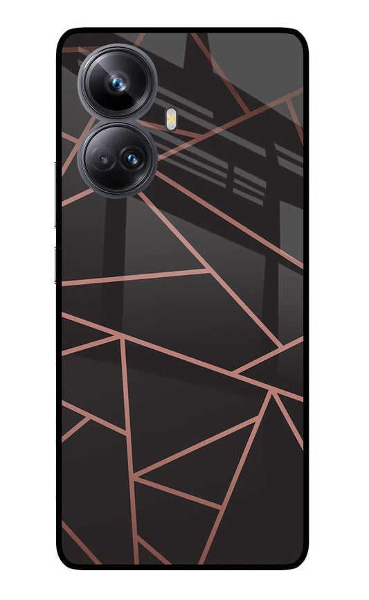 Geometric Pattern Realme 10 Pro+ 5G Glass Case