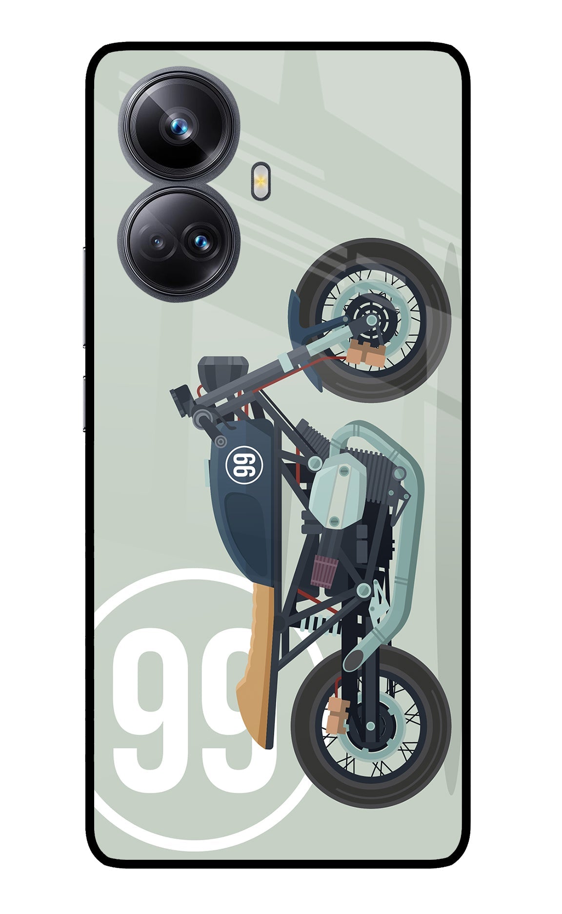 Classic Cafe Racer 99 Realme 10 Pro+ 5G Back Cover