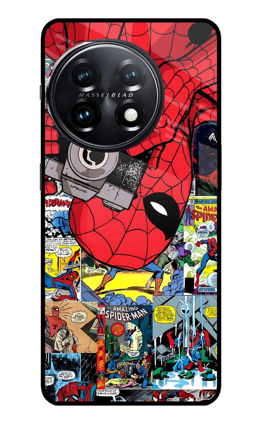 Spider Man OnePlus 11 5G Glass Case