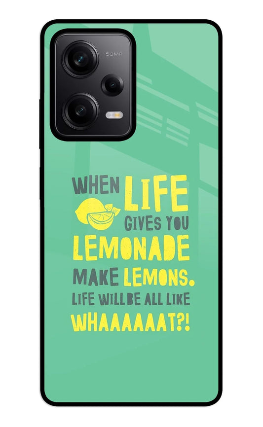 Quote Redmi Note 12 5G Glass Case