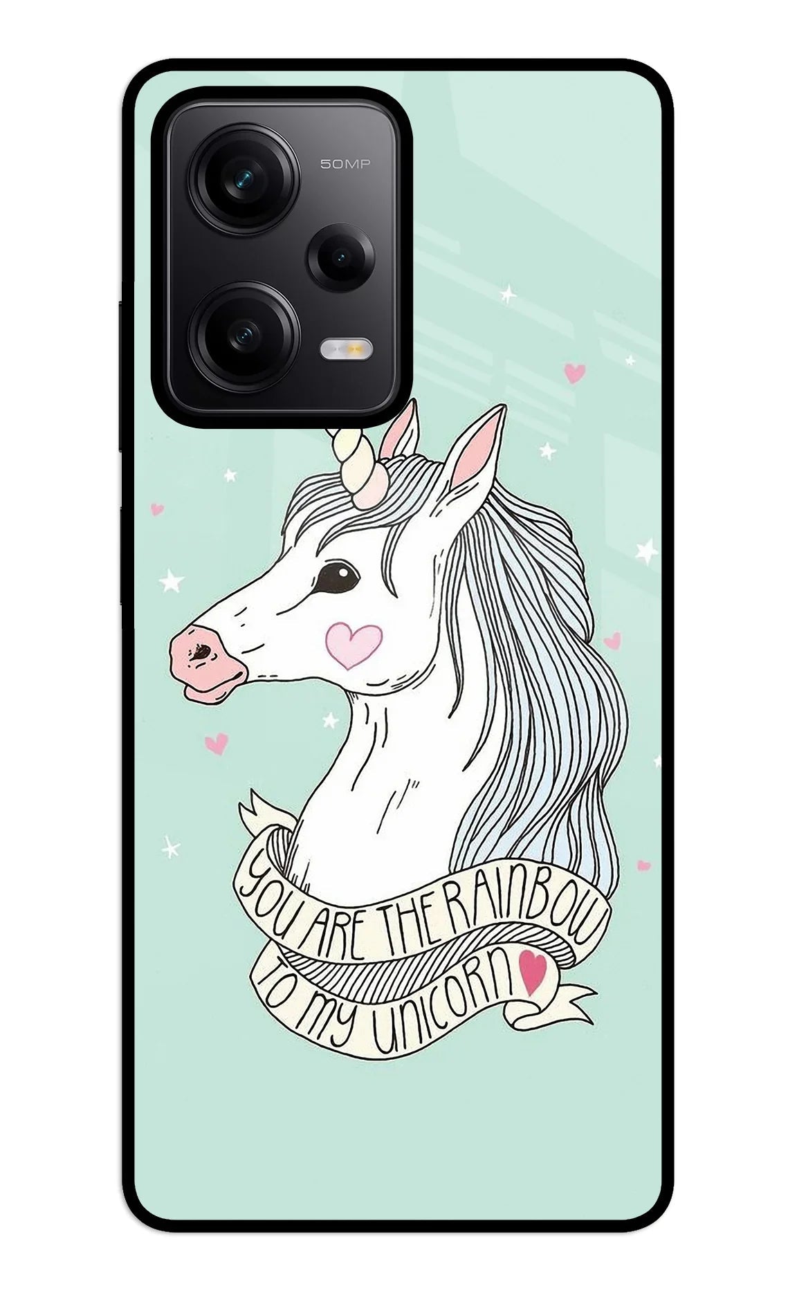 Unicorn Wallpaper Redmi Note 12 5G Back Cover