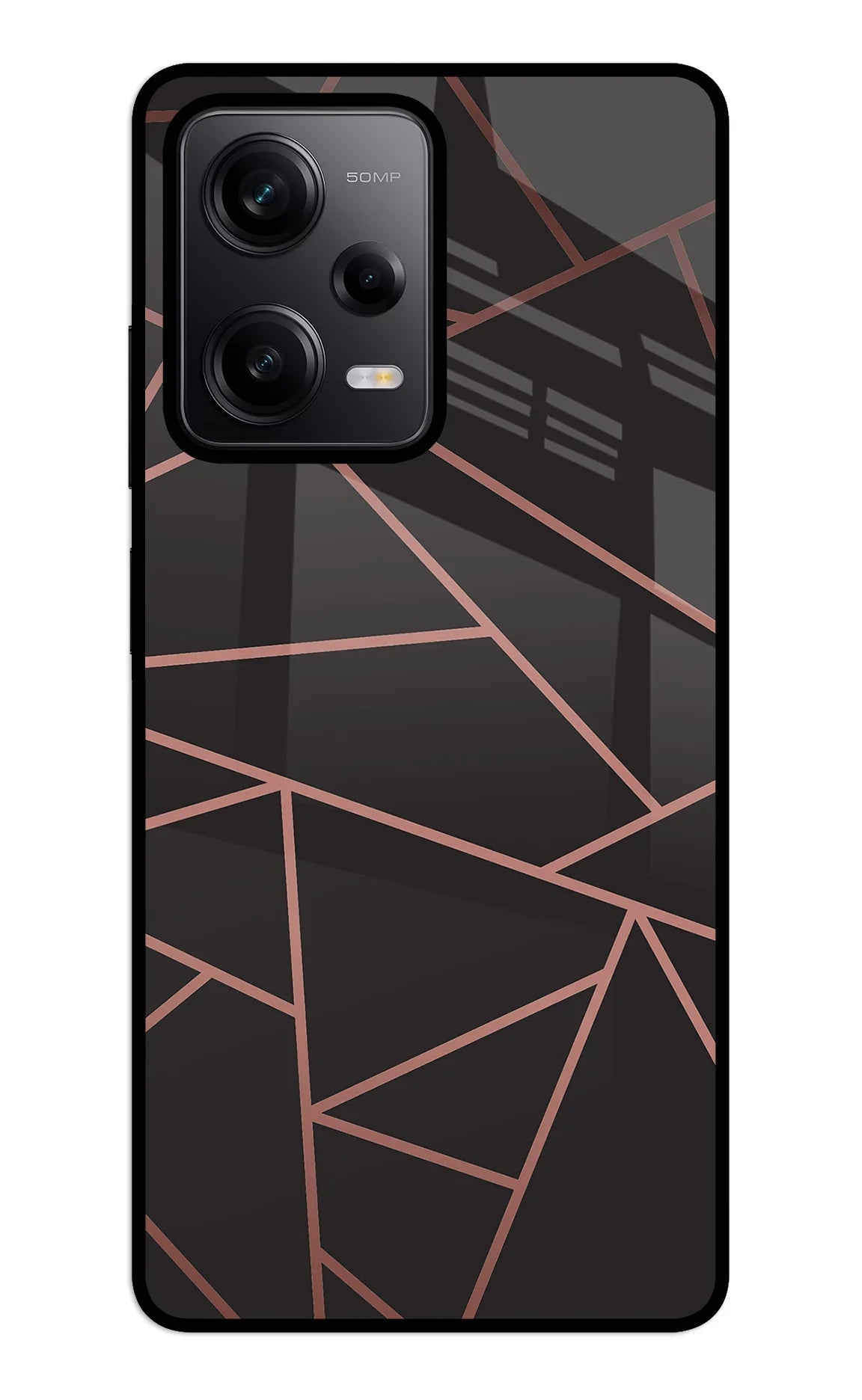Geometric Pattern Redmi Note 12 5G Back Cover