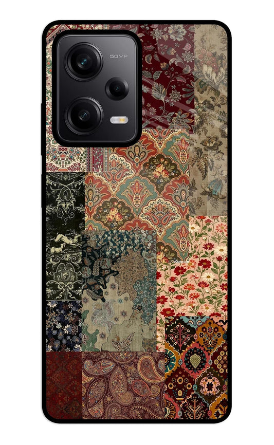 Desi Print Redmi Note 12 5G Glass Case