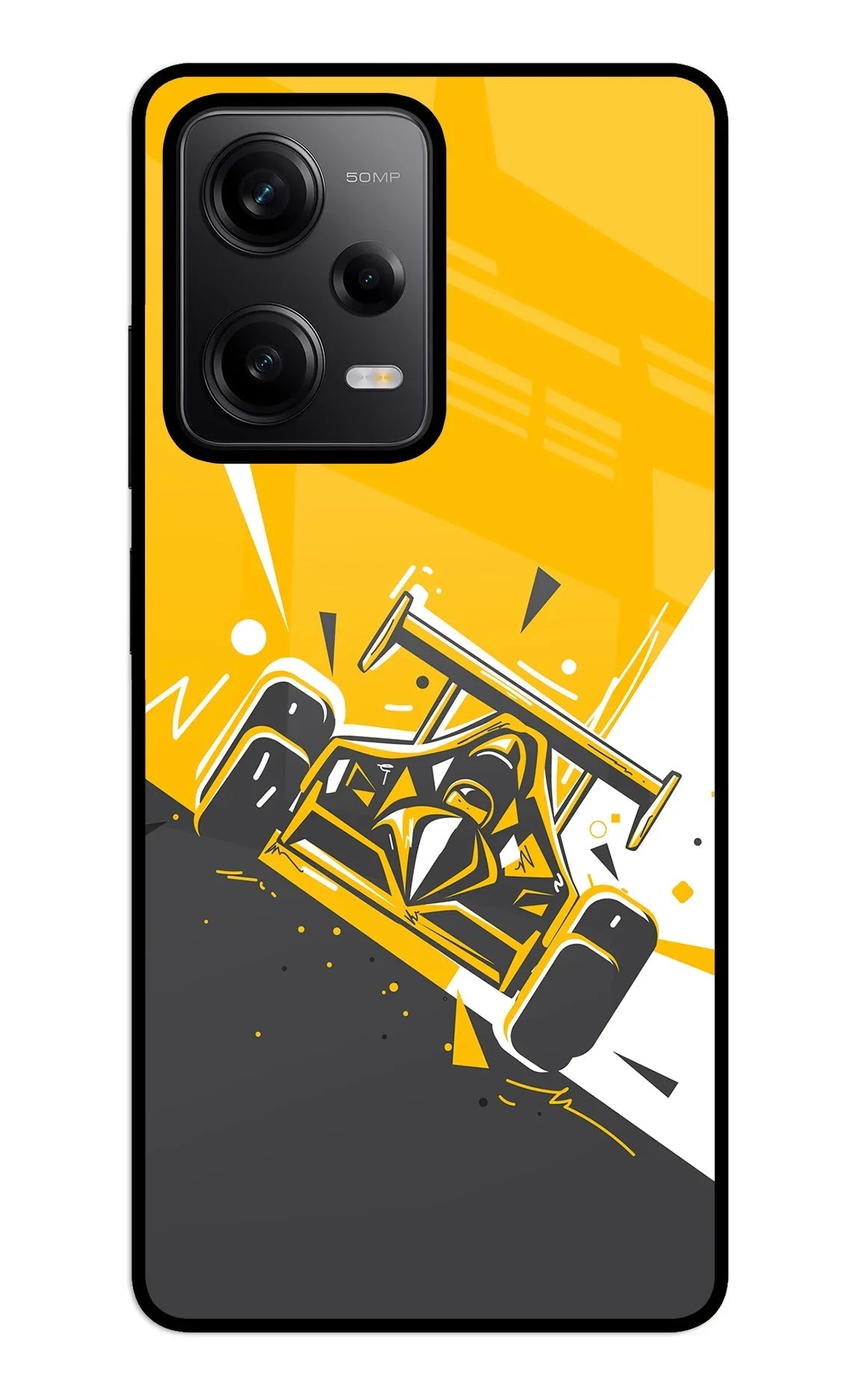 Track King Redmi Note 12 5G Glass Case