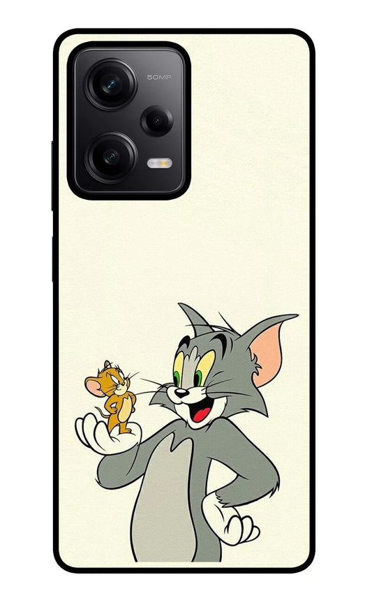 Tom & Jerry Redmi Note 12 Pro 5G Glass Case
