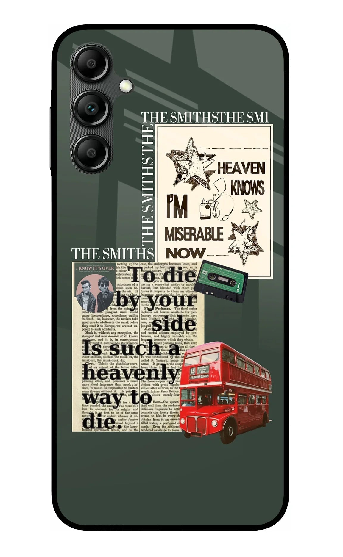 The Smiths Samsung A14 5G Glass Case