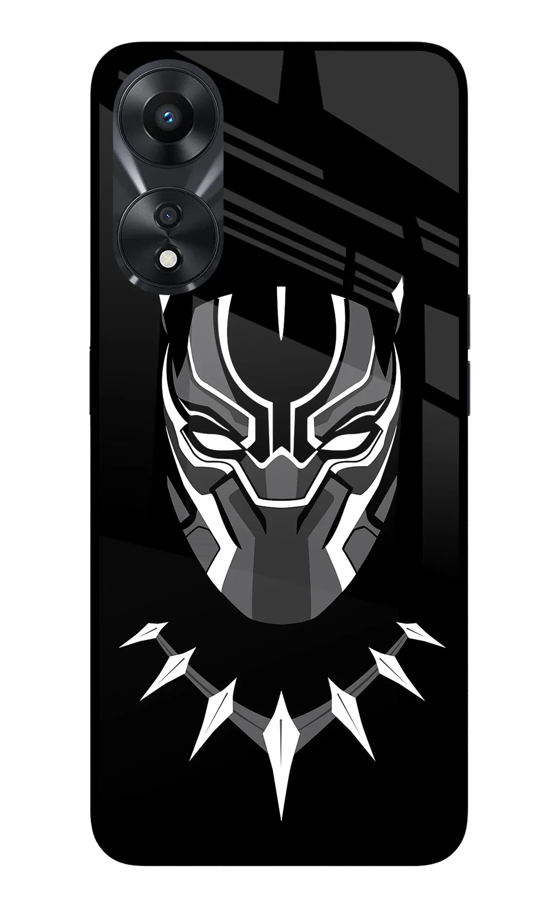 Black Panther Oppo A78 5G Back Cover