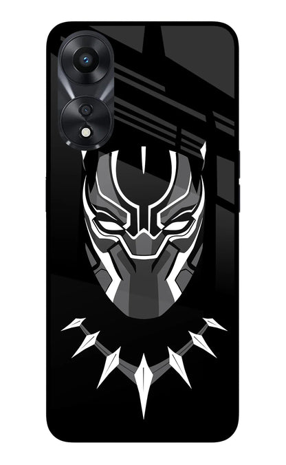 Black Panther Oppo A78 5G Back Cover