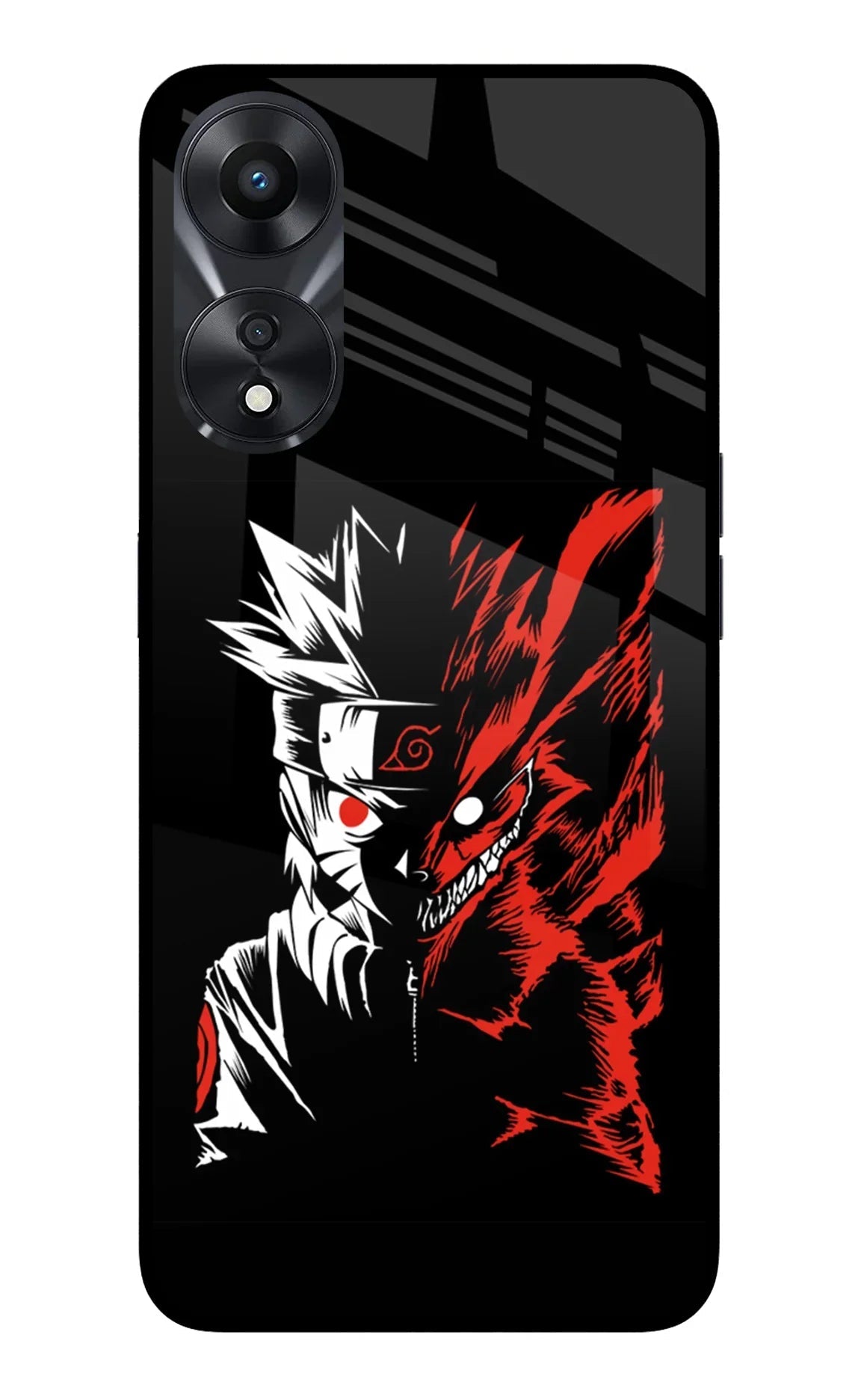 Naruto Two Face Oppo A78 5G Back Cover