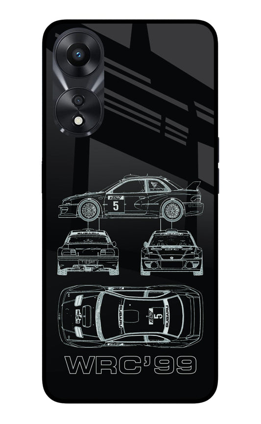 WRC'99 Oppo A78 5G Glass Case