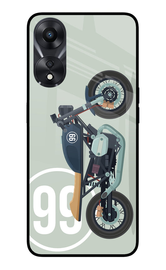 Classic Cafe Racer 99 Oppo A78 5G Back Cover