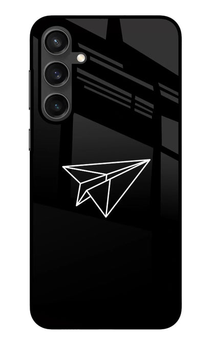 Paper Plane White Samsung S23 Back Cover