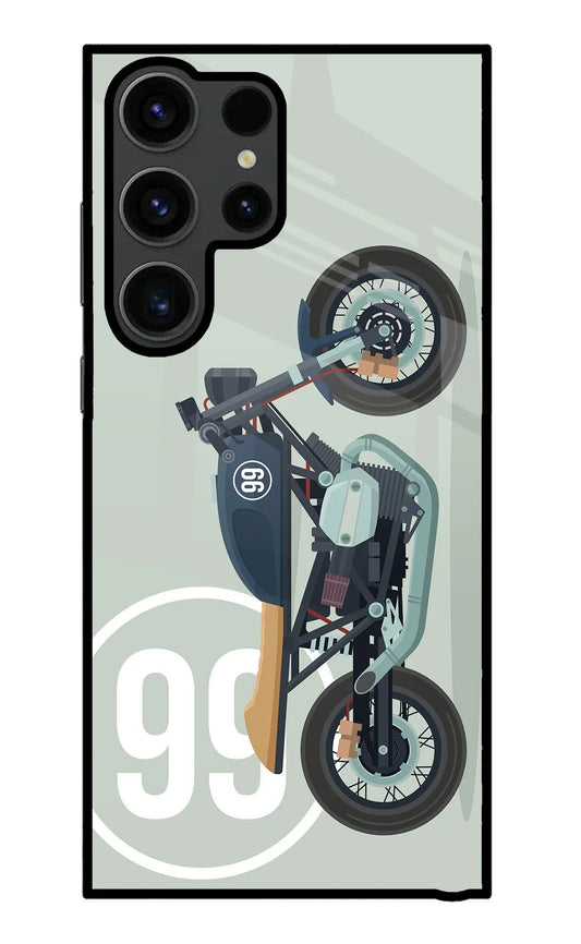Classic Cafe Racer 99 Samsung S23 Ultra Glass Case
