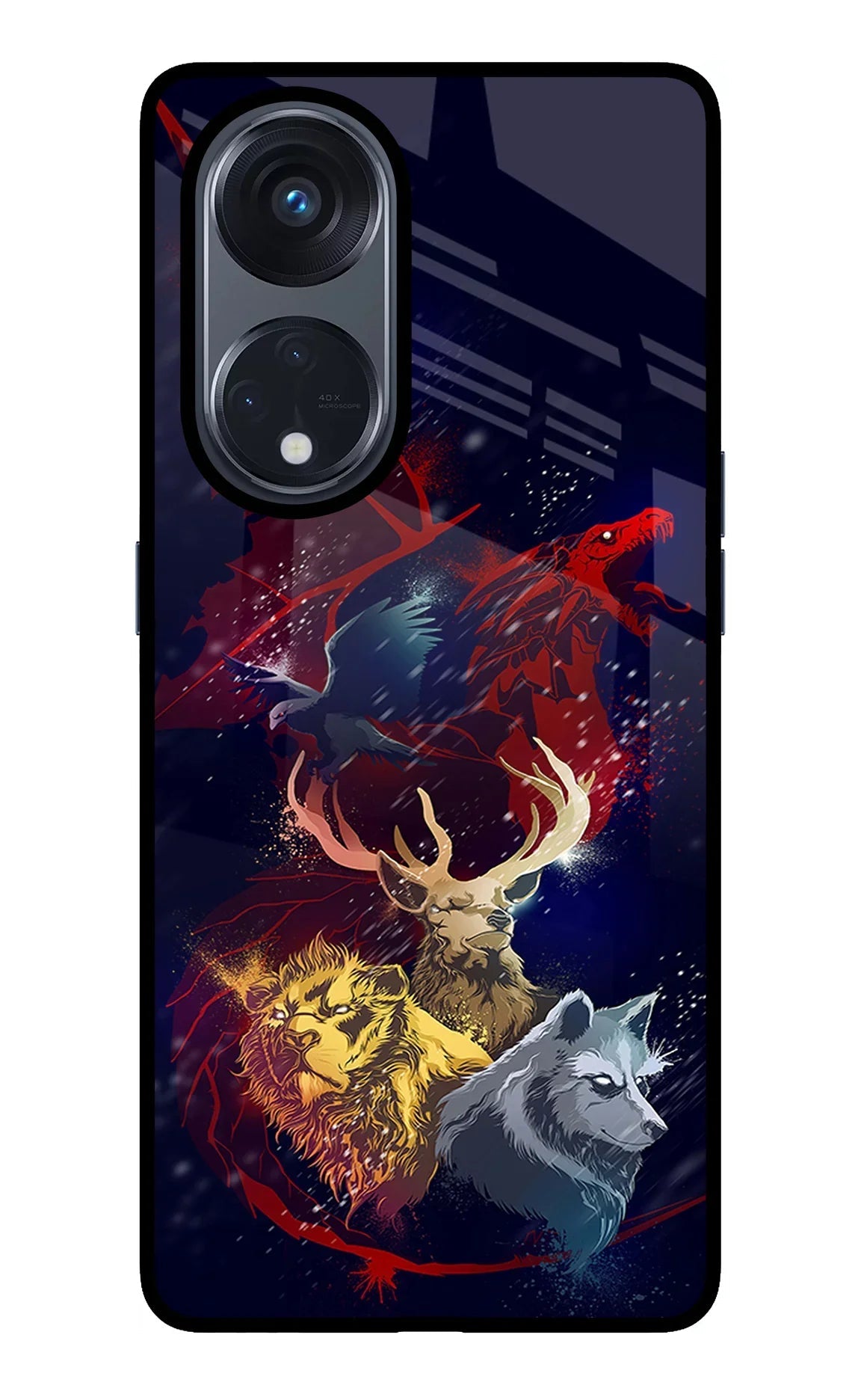 Game Of Thrones Oppo Reno8 T 5G Glass Case