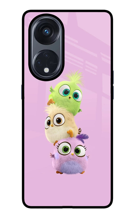 Cute Little Birds Oppo Reno8 T 5G Back Cover