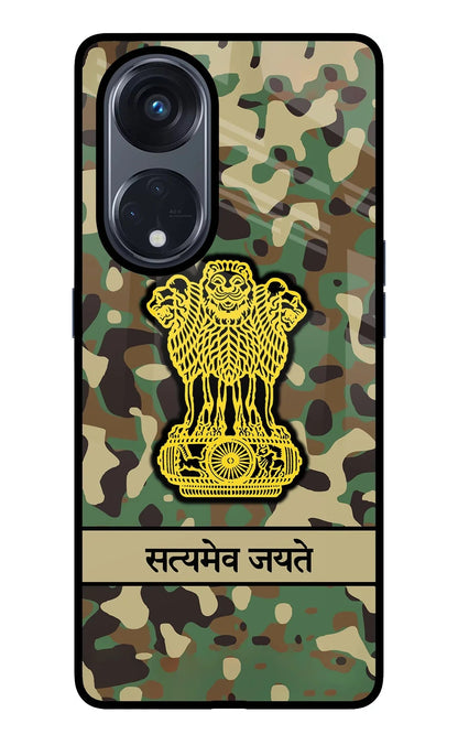 Satyamev Jayate Army Oppo Reno8 T 5G Back Cover