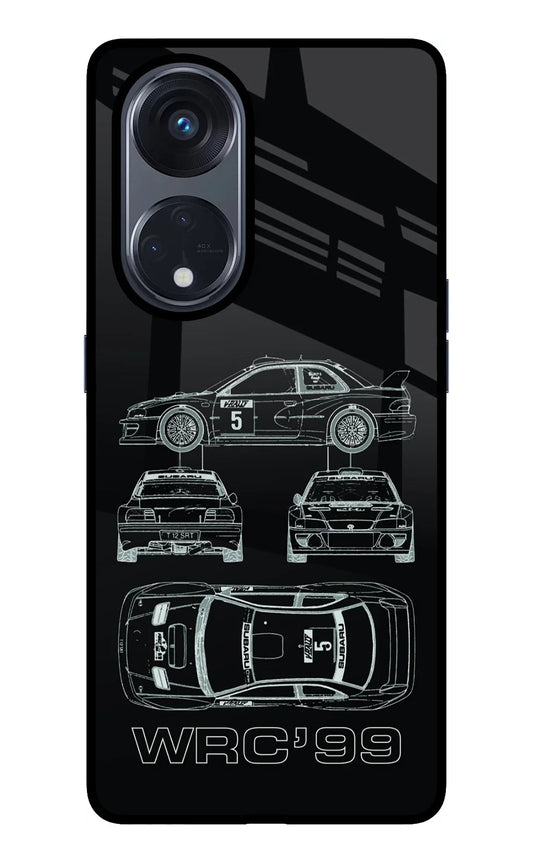 WRC'99 Oppo Reno8 T 5G Glass Case