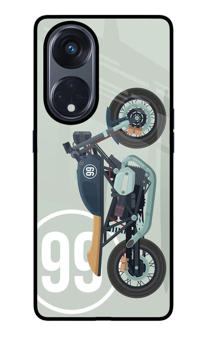 Classic Cafe Racer 99 Oppo Reno8 T 5G Back Cover
