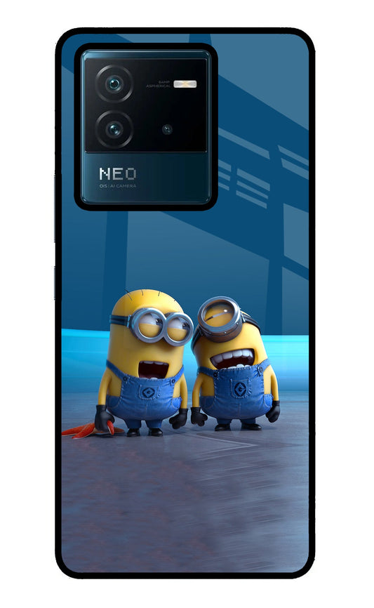 Minion Laughing IQOO Neo 6 5G Back Cover