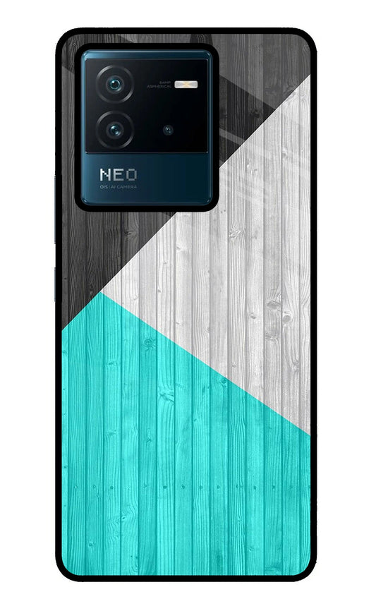 Wooden Abstract IQOO Neo 6 5G Back Cover