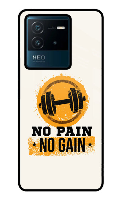 No Pain No Gain IQOO Neo 6 5G Back Cover