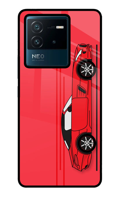 Red Velocity IQOO Neo 6 5G Back Cover