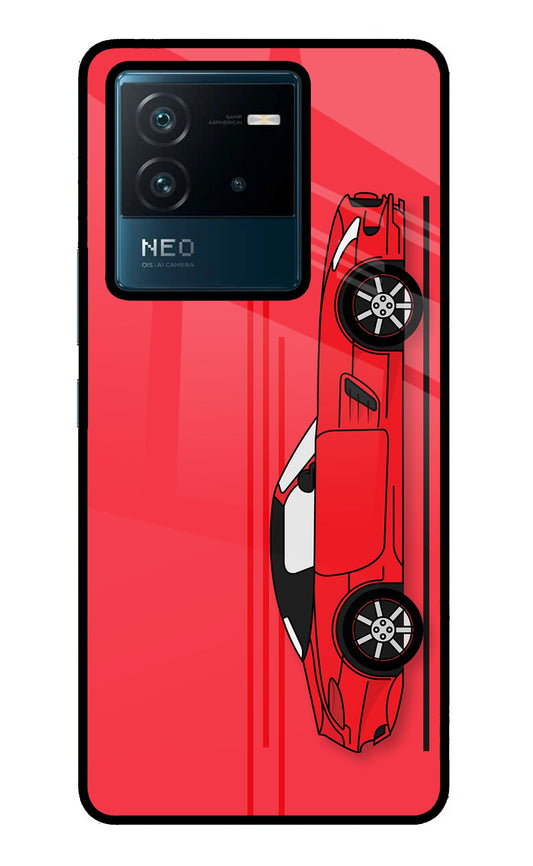 Red Velocity IQOO Neo 6 5G Back Cover